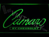 Camaro by Chevrolet LED Neon Sign USB - Green - TheLedHeroes