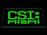 FREE CSI: Miami LED Sign - Green - TheLedHeroes