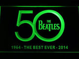 The Beatles 1964/2014 LED Neon Sign Electrical - Green - TheLedHeroes