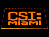 FREE CSI: Miami LED Sign - Orange - TheLedHeroes