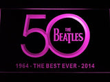 The Beatles 1964/2014 LED Neon Sign USB - Purple - TheLedHeroes