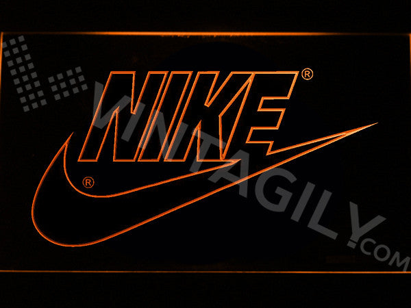 FREE Nike 2 LED Sign - Red - TheLedHeroes