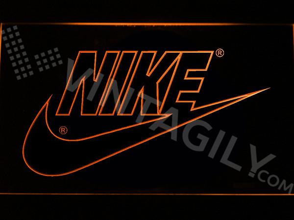 Nike 2 LED Neon Sign USB - Red - TheLedHeroes
