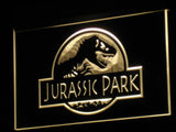 FREE Jurassic Park LED Sign - Yellow - TheLedHeroes