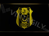 FREE Beşiktaş Jimnastik Kulübü LED Sign - Yellow - TheLedHeroes