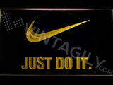 Nike Just do it LED Neon Sign Electrical - Yellow - TheLedHeroes
