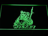 Star Wars Wicket LED Neon Sign USB - Green - TheLedHeroes