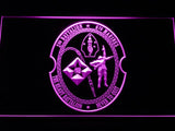 2nd Battalion 6th Marines LED Neon Sign Electrical - Purple - TheLedHeroes