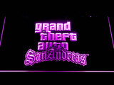 FREE Grand Theft Auto San Andreas LED Sign - Purple - TheLedHeroes