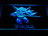 FREE Star Wars Yoda (2) LED Sign - Blue - TheLedHeroes