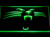 FREE Carolina Panthers (2) LED Sign - Green - TheLedHeroes