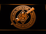 FREE 2nd Battalion 7th Marines LED Sign - Orange - TheLedHeroes