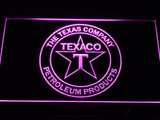 Texaco The Texas Company LED Neon Sign USB - Purple - TheLedHeroes