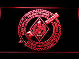 FREE 2nd Battalion 7th Marines LED Sign - Red - TheLedHeroes