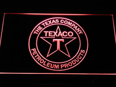 Texaco The Texas Company LED Neon Sign USB - Red - TheLedHeroes