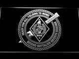 2nd Battalion 7th Marines LED Neon Sign Electrical - White - TheLedHeroes