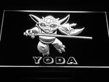 FREE Star Wars Yoda (2) LED Sign - White - TheLedHeroes