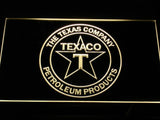 Texaco The Texas Company LED Neon Sign USB - Yellow - TheLedHeroes