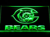 Chicago Bears (2) LED Neon Sign USB - Green - TheLedHeroes