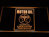 Texaco Motor Oil LED Neon Sign Electrical - Orange - TheLedHeroes