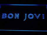 Bon Jovi LED Neon Sign Electrical - Blue - TheLedHeroes