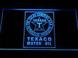 Texaco Motor Oil (2) LED Neon Sign Electrical - Blue - TheLedHeroes
