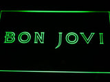 Bon Jovi LED Neon Sign USB - Green - TheLedHeroes