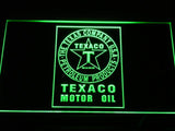 Texaco Motor Oil (2) LED Neon Sign Electrical - Green - TheLedHeroes