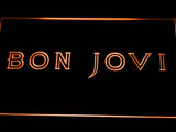 Bon Jovi LED Neon Sign USB - Orange - TheLedHeroes