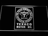 Texaco Motor Oil (2) LED Neon Sign USB - White - TheLedHeroes