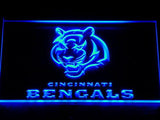 Cincinnati Bengals (2) LED Neon Sign Electrical - Blue - TheLedHeroes