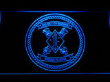 2nd Battalion 11th Marines LED Neon Sign Electrical - Blue - TheLedHeroes