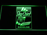 Texaco Sky Chief Gasoline LED Neon Sign Electrical - Green - TheLedHeroes