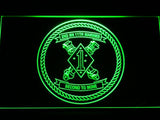 2nd Battalion 11th Marines LED Neon Sign Electrical - Green - TheLedHeroes