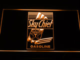 Texaco Sky Chief Gasoline LED Neon Sign USB - Orange - TheLedHeroes