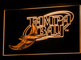Tampa Bay Rays (3) LED Neon Sign Electrical - Orange - TheLedHeroes