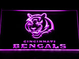 FREE Cincinnati Bengals (2) LED Sign - Purple - TheLedHeroes