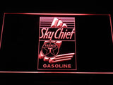 Texaco Sky Chief Gasoline LED Neon Sign USB - Red - TheLedHeroes