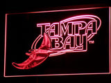 Tampa Bay Rays (3) LED Neon Sign Electrical - Red - TheLedHeroes