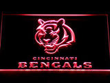 Cincinnati Bengals (2) LED Sign - Red - TheLedHeroes