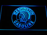 FREE Washington Chief Gasoline LED Sign - Blue - TheLedHeroes