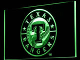 Texas Rangers LED Neon Sign USB - Green - TheLedHeroes