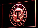 Texas Rangers LED Neon Sign Electrical - Red - TheLedHeroes
