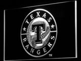 Texas Rangers LED Neon Sign USB - White - TheLedHeroes