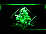 FREE 2nd Battalion 24rd Marines LED Sign - Green - TheLedHeroes