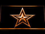 Dallas Cowboys (2) LED Neon Sign USB - Orange - TheLedHeroes