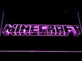 Minecraft Logo LED Sign - Purple - TheLedHeroes