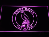 White Eagle Gasoline LED Neon Sign Electrical - Purple - TheLedHeroes