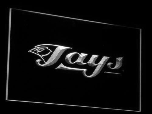 Toronto Blue Jays (3) LED Neon Sign Electrical - White - TheLedHeroes