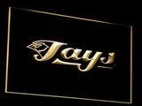 Toronto Blue Jays (3) LED Neon Sign USB - Yellow - TheLedHeroes